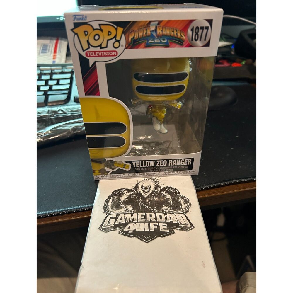 Funko Pop! Television - Power Rangers Zeo - Yellow Zeo Ranger # 1877